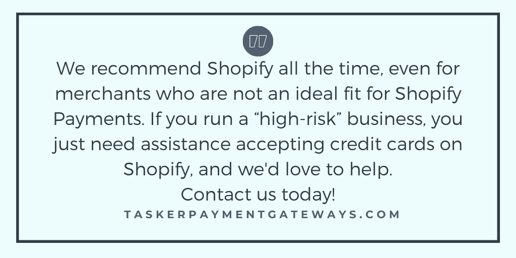Shopify Payments alternatives